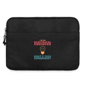 Bestseller Electrical Engineer Tshirt, Funny Quote - Laptop bag 15" - black - Front