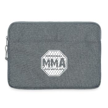 Original MMA Mixed Martial Arts - Laptop bag 15" - heather grey - Front