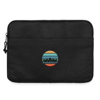 Budapest City Skyline Hongrie Landmark - Sacoche pour ordinateur portable 15 pouces - noir - Devant