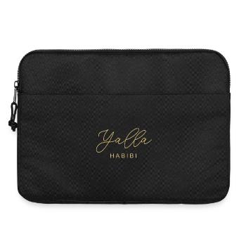 Yalla Habibi Arabisch Muslim Schatz Islam Geschenk - Laptoptasche 15" - Schwarz - Vorne