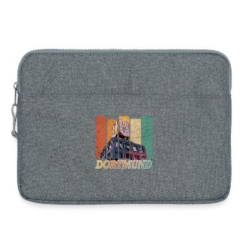 Dortmund - Sacoche pour ordinateur portable 15 pouces - gris chiné - Devant