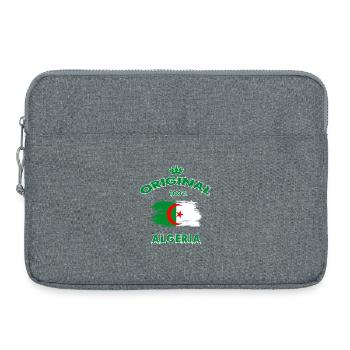 Algeria original 100% / gift national flag - Laptop bag 15" - heather grey - Front