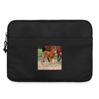Affiche Cheval Cheval - Sacoche pour ordinateur portable 15 pouces - noir - Devant