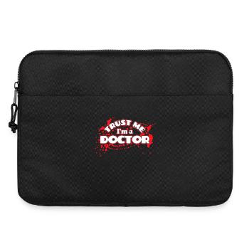 Doctor doctor assistant doctor specialist doctor funny saying - Laptop bag 15" - black - Front