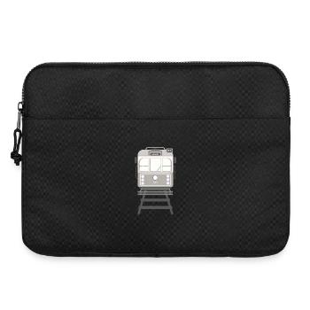 Tram, tram - Laptop bag 15" - black - Front