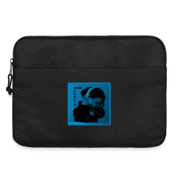 Casque de musique DJ V.2 - Sacoche pour ordinateur portable 15 pouces - noir - Devant