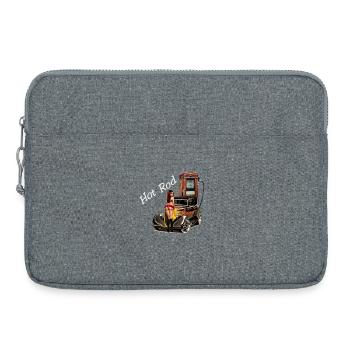 Hot Rod Glam Auto Print - Sacoche pour ordinateur portable 15 pouces - gris chiné - Devant