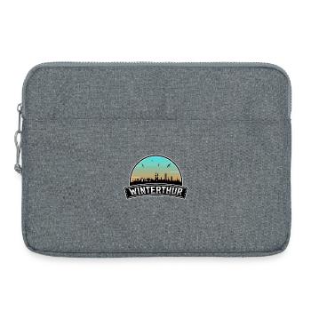 Winterthur Suisse Skyline Souvenir suisse - Sacoche pour ordinateur portable 15 pouces - gris chiné - Devant