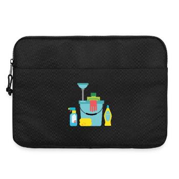 Produits de nettoyage - Sacoche pour ordinateur portable 15 pouces - noir - Devant