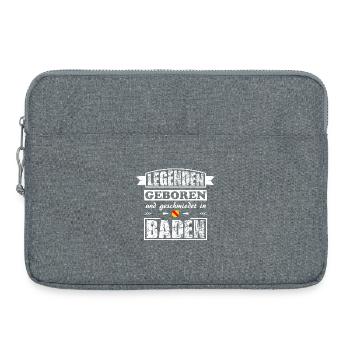 Badner Legenden - Laptoptasche 15" - Grau meliert - Vorne