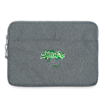 Skater Graffiti - Laptoptasche 15" - Grau meliert - Vorne