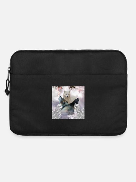 Awesome Wolves - Laptop bag 15" - black