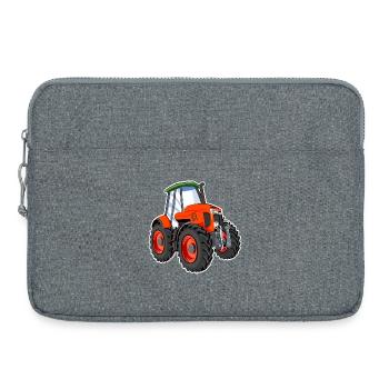 Tractor - Laptop bag 15" - heather grey - Front