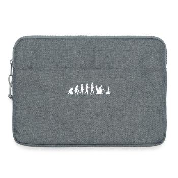 Gamer Evolution Zocker Spielen - Laptoptasche 15" - Grau meliert - Vorne