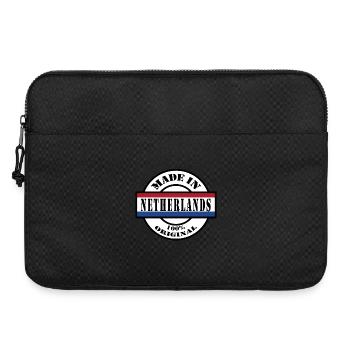 MADE IN NETHERLANDS Hollande Cadeau - Sacoche pour ordinateur portable 15 pouces - noir - Devant