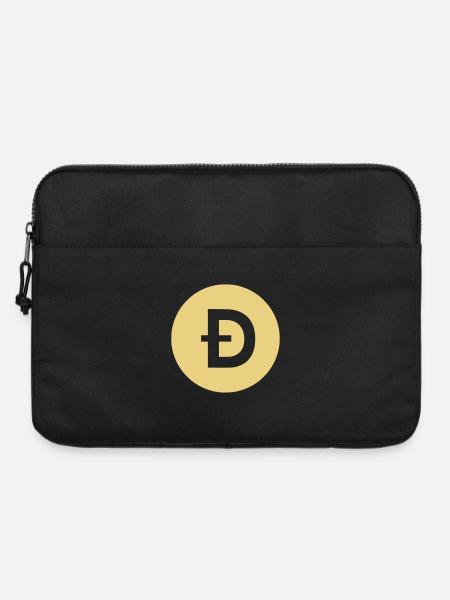 DOGE-Logo - Laptoptasche 15" - Schwarz