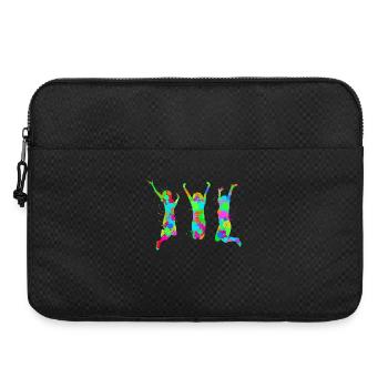 Beste Freunde Freundschaft Buddy - Laptoptasche 15" - Schwarz - Vorne