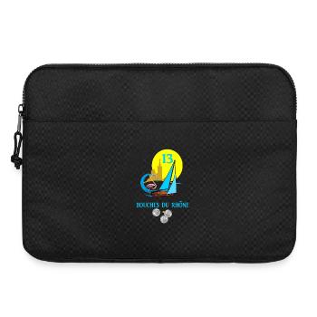 Bouches du rhône - Sacoche pour ordinateur portable 15 pouces - noir - Devant