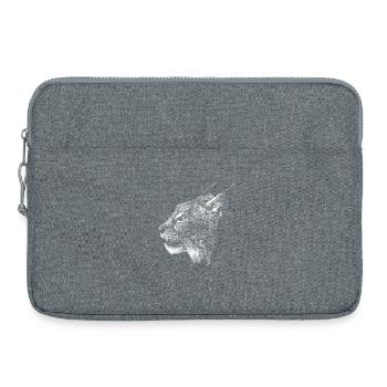 lynx - Laptop bag 15" - heather grey - Front