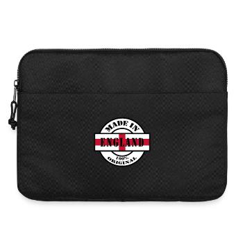 MADE IN ENGLAND, United Kingdom, British, UK - Laptop bag 15" - black - Front
