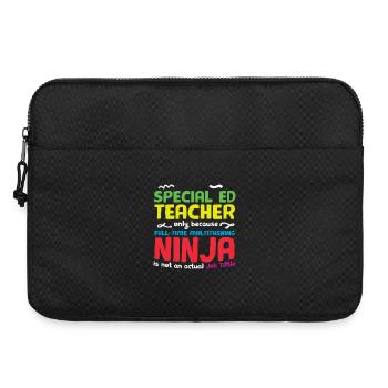 Professeur spécial Ed Autism Ninja - Sacoche pour ordinateur portable 15 pouces - noir - Devant