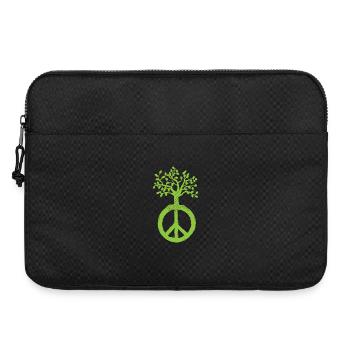Hippie Peace Sign Inclusion Peace - Laptop bag 15" - black - Front