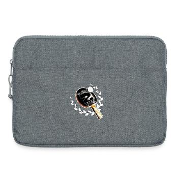 Ping-pong - Sacoche pour ordinateur portable 15 pouces - gris chiné - Devant