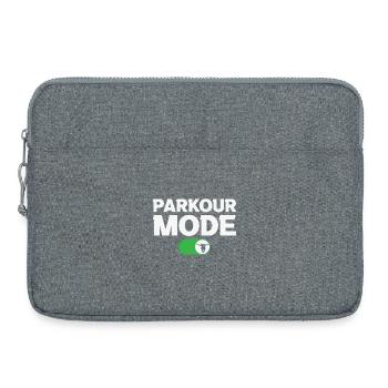 Parkour Lovers Parkour Mode On - Laptop bag 15" - heather grey - Front