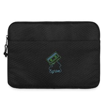 Achtziger Jahre Kassette 80er Jahre Retro - Laptoptasche 15" - Schwarz - Vorne