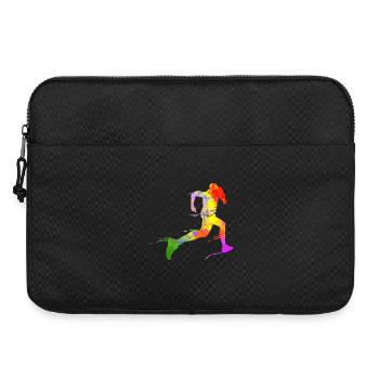 Coureurs de semi-marathon Sprint J’adore courir - Sacoche pour ordinateur portable 15 pouces - noir - Devant
