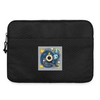 Blue Ink Spirits Posters - Demon Guardian of Time - Laptop bag 15" - black - Front