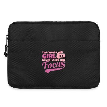 Kamerafrau - Laptoptasche 15" - Schwarz - Vorne
