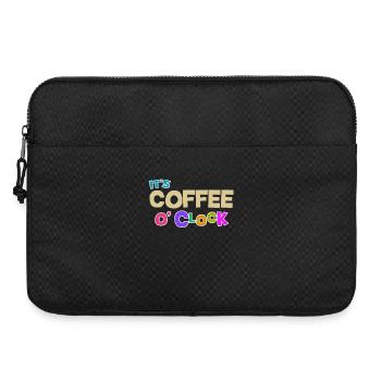 Coffee lovers Caffeine Coffee Cool Statement - Laptop bag 15" - black - Front