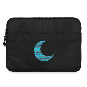 orientmuster Mondsichel, beliebtes naturmuster - Laptoptasche 15" - Schwarz - Vorne