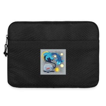 Blue Ink Spirits Posters - Rêve de Poisson Rouge - Sacoche pour ordinateur portable 15 pouces - noir - Devant