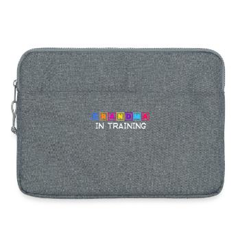 Oma Humorvoll Ruhestan Statement Großmutter - Laptoptasche 15" - Grau meliert - Vorne