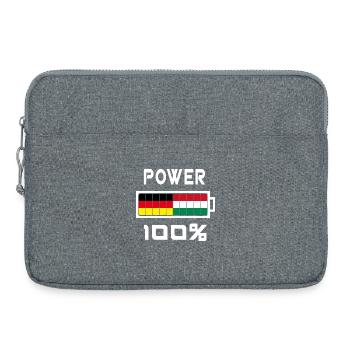 Allemagne et Hongrie Power 100% - Sacoche pour ordinateur portable 15 pouces - gris chiné - Devant