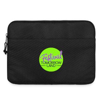 Tomorrowland Festival - Neon - Laptop bag 15" - black - Front
