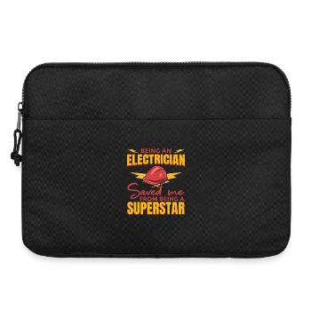 Elektroingenieur Witz - Laptoptasche 15" - Schwarz - Vorne