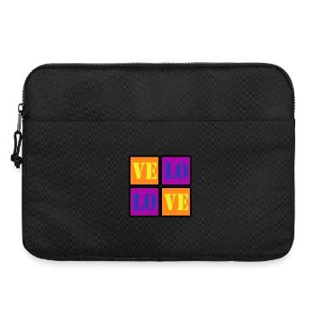 VELO LOVE LOVE VÉLO VÉLO CADEAU - Sacoche pour ordinateur portable 15 pouces - noir - Devant