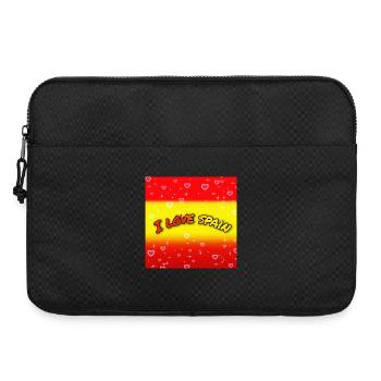 J’adore l’Espagne - Sacoche pour ordinateur portable 15 pouces - noir - Devant