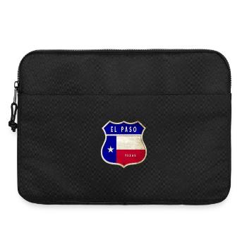 Drapeaux à écusson El Paso Texas - Sacoche pour ordinateur portable 15 pouces - noir - Devant