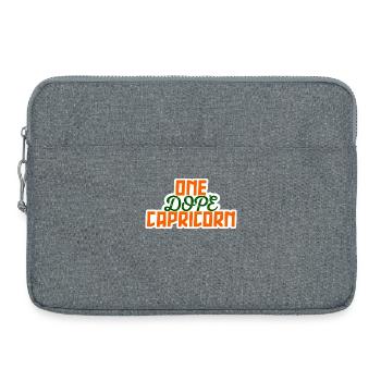 Horoscope Signe du zodiaque Capricorne Sky Statement - Sacoche pour ordinateur portable 15 pouces - gris chiné - Devant