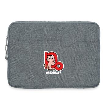 Signe du zodiaque Cool Horoscope Déclaration Capricorne - Sacoche pour ordinateur portable 15 pouces - gris chiné - Devant