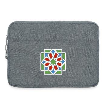 Andalucia 4 (dark) - Laptop bag 15" - heather grey - Front