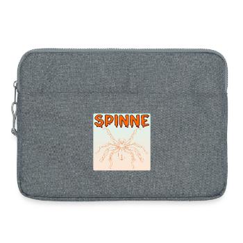 HALLOWEEN KOSTÜME - SPINNENTIERE SPINNE - Laptoptasche 15" - Grau meliert - Vorne