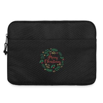 Frohe Weihnachten T-Shirt Frohe Weihnachten Feliz Navidad - Laptoptasche 15" - Schwarz - Vorne