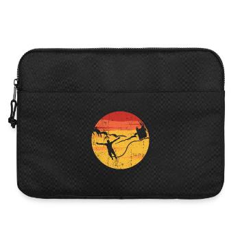 Sunset Kite Surf Silhouette - Laptoptasche 15" - Schwarz - Vorne