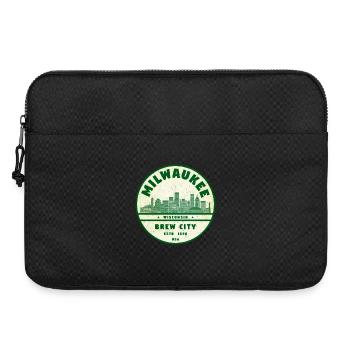 Milwaukee Brew City Skyline - Laptoptasche 15" - Schwarz - Vorne