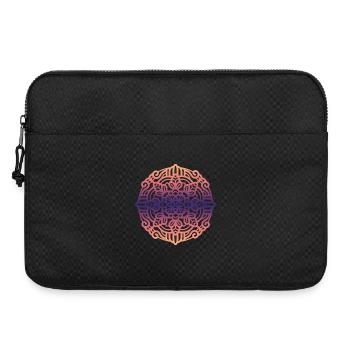 Mandala - Sacoche pour ordinateur portable 15 pouces - noir - Devant